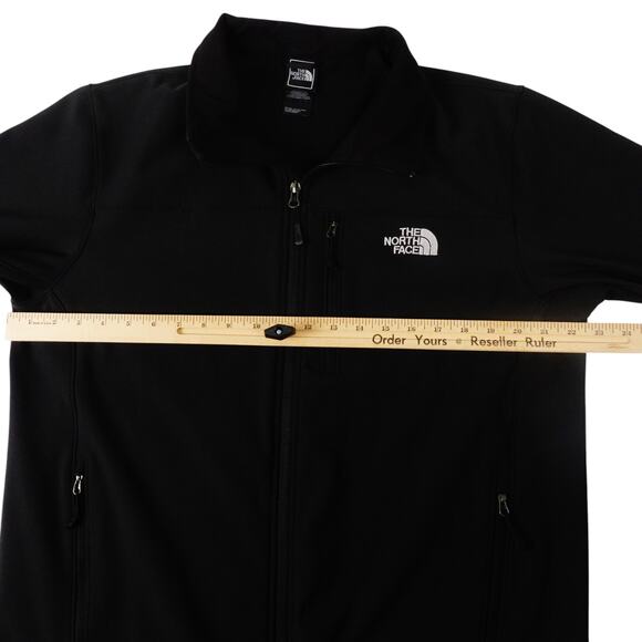 The North Face Black Fleece Insulated Full Zip Up Turtleneck Jacket Large - Picture 5 of 8